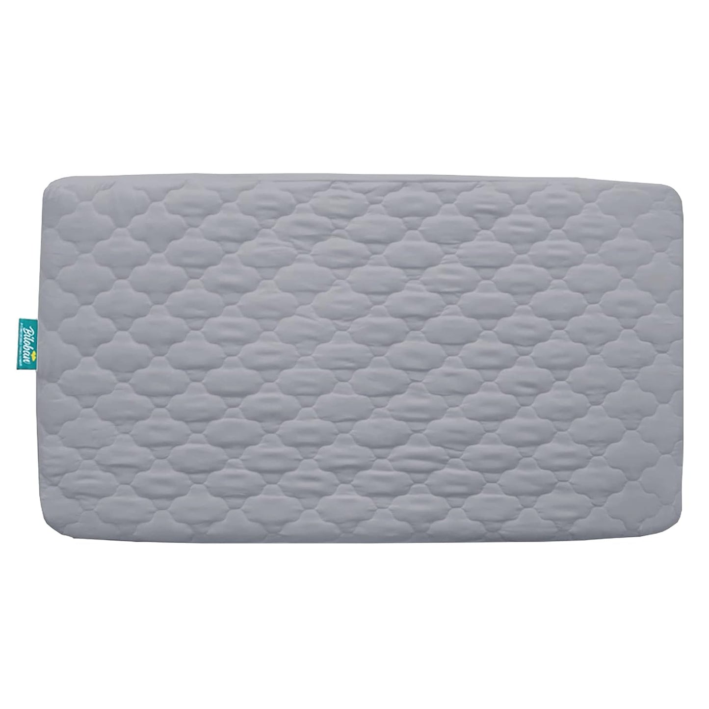 Crib Mattress Protector Sheets Fitted Waterproof Crib Mattress Pad Cover, Noiseless & Machine Wash 100% Absorbent Crib/Toddler Mattress Protector Sheet Quilted, White, 52" x 28"