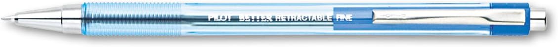 PILOT Pen 30000 The Better Ball Point Pen Refillable & Retractable Ballpoint Pens, Fine Point, Black Ink, 12-Pack