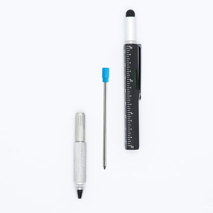 DUNBONG Ballpoint Metal D1 Refill for Multifunction Pen, Black pack of 5 pieces (Black)