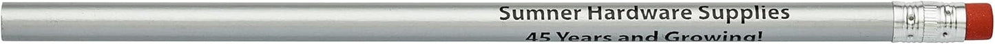 Pencil Guy Promotional Personalized Imprinted Round Pencils.-500 per box