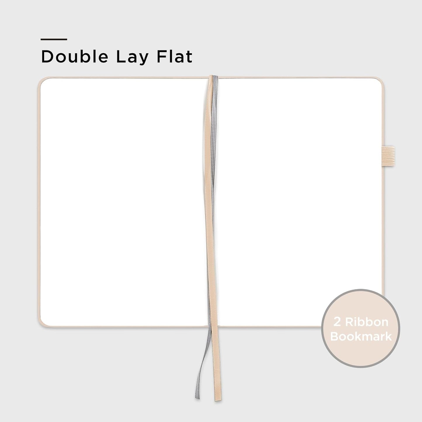 &And Per Se Lined Journal Notebook, 160 Pages, A5 5.7 x 8 inches College Ruled Thick Paper Notebook Journals for Writing, Hardcover Notebooks for Women Men Office School (1 Pack, Green) - Colors A