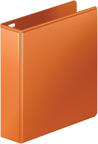Wilson Jones 3 Ring Binder 4 Inch, Ultra Duty D-Ring View Binder with Extra Durable Hinge, Customizable, Black (W86641)