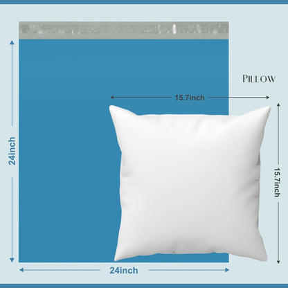 Metronic White Poly Mailers 14.5x19 100 Pack, Large Shipping bags Self-Seal Shipping Envelopes , Packaging Envelope for Small Business, Boutique, Clothing