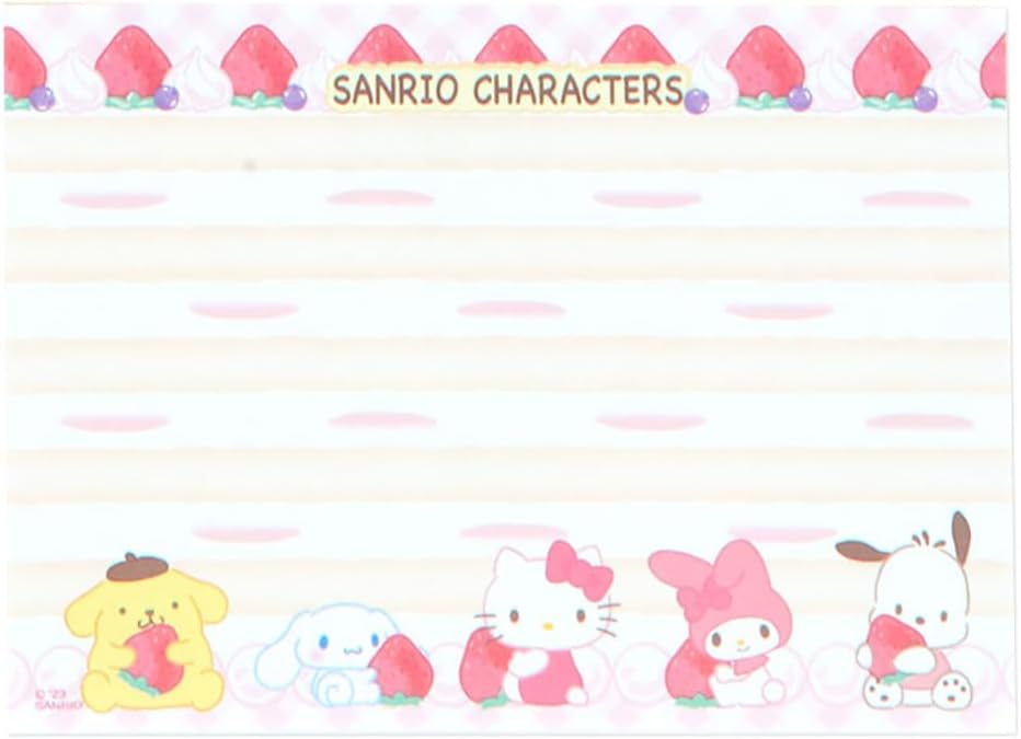 Sanrio Hello Kitty 8 Design Memo 016942