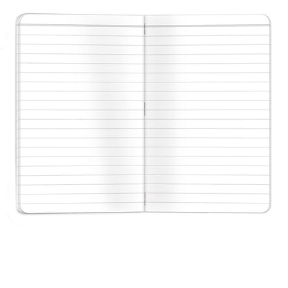 Elan Publishing Company The Indestructible, Waterproof, Tearproof, Weatherproof Field Notebook - 3.5"x5.5" - Green - Lined Memo Book - Pack of 4