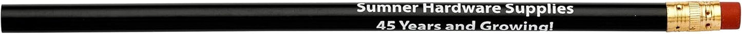 Pencil Guy Promotional Personalized Imprinted Round Pencils.-500 per box