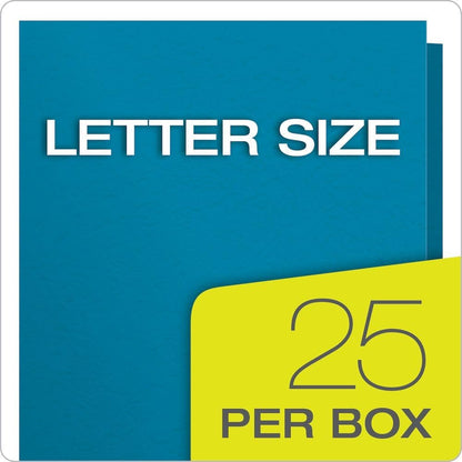 Oxford Two-Pocket Folders w/Fasteners, Red, Letter Size, 25 per Box (57711)