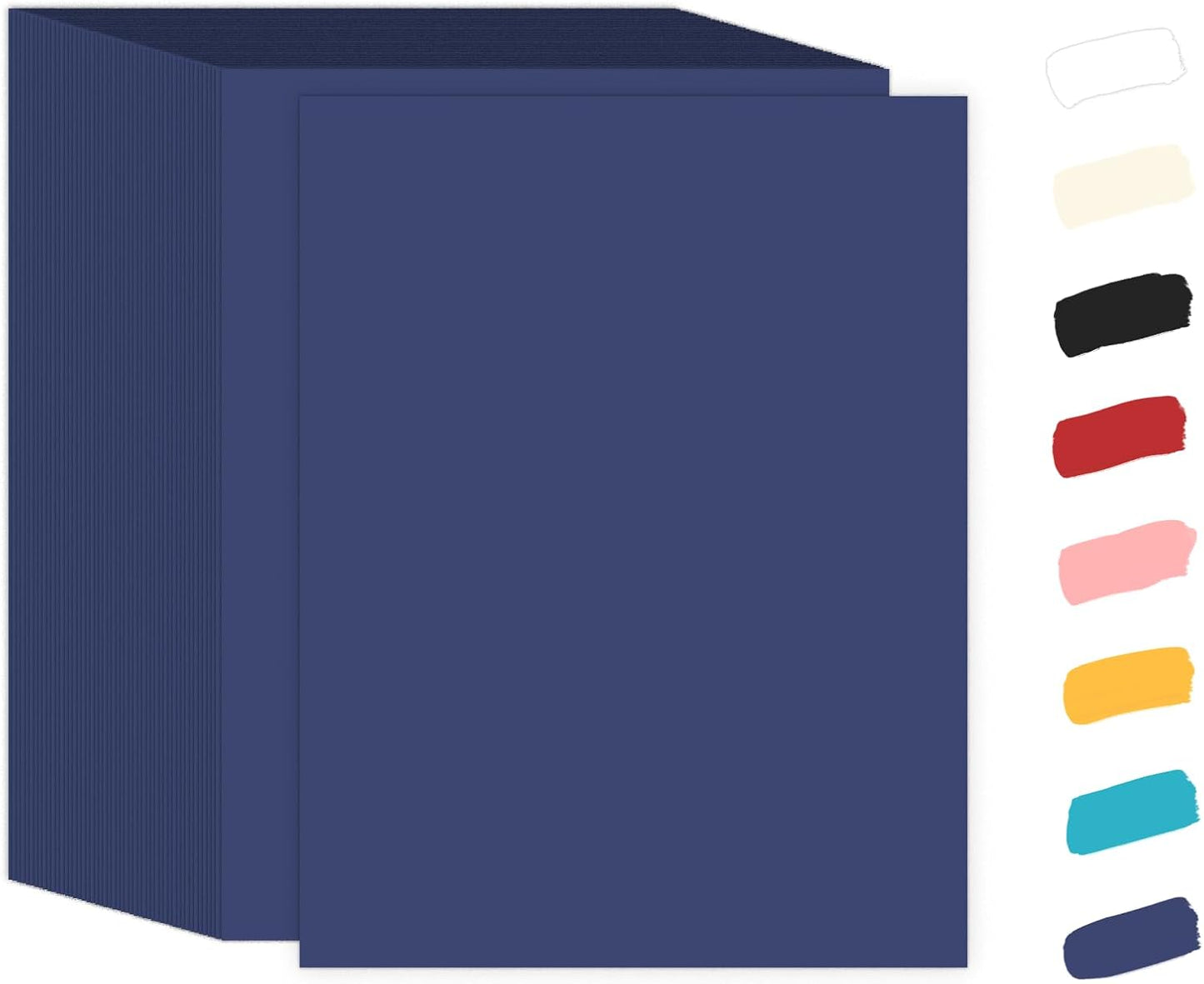 100 Sheets Cream Cardstock 8.5 x 11 Off White Card Stock,Goefun 65lb Ivory Paper Printer Paper for Cards Making, Office Printing, Wedding