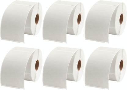 MFLABEL 4x6 Thermal Shipping Labels - 2 Rolls of 250, Perforated & Smudge-Proof Direct Thermal Labels Compatible with Rollo, Zebra, for Amazon UPS FedEx Shopify
