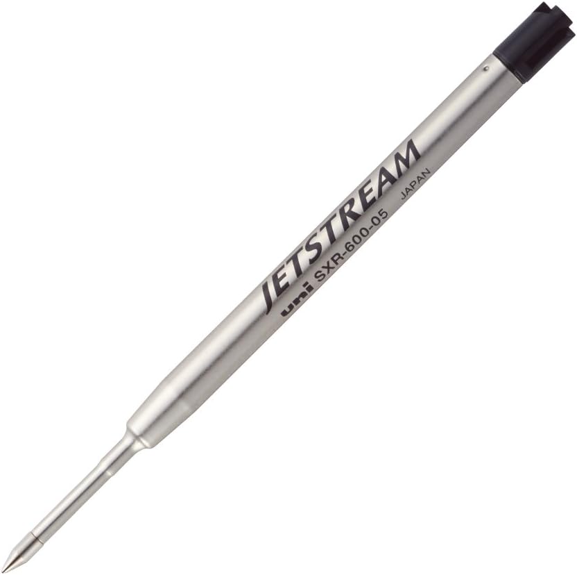 Mitsubishi Pencil SXR60005.24 Ballpoint Pen Refill, Jet Stream Prime 0.5, Solid Color, Black