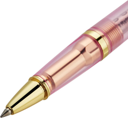 Cross Bailey Light Polished Blue Resin Rollerball Pen - Professional Pen for Effortless Writing - Journaling, Note-Taking & More - Black Ink - Easy Handling - Includes Gift Box