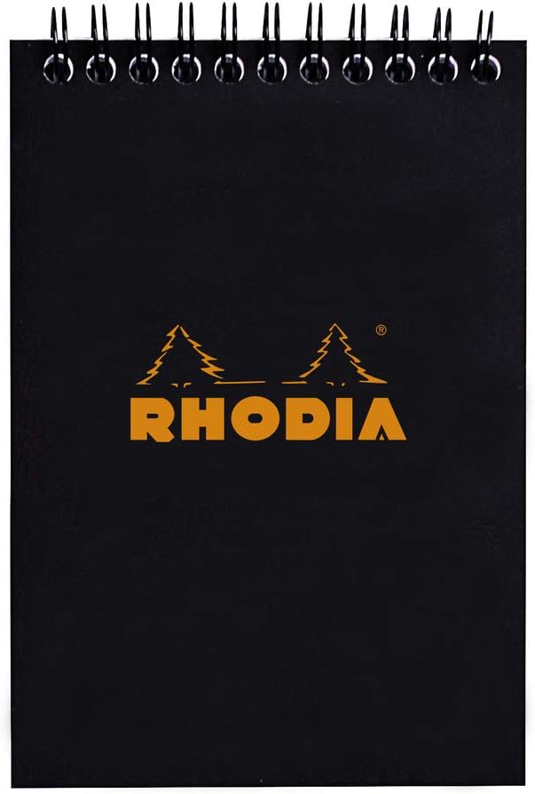 Rhodia Wirebound Pad 8.25x11.75, Lined, Orange
