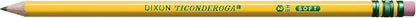 Ticonderoga Wood-Cased Pencils, Pre-Sharpened, 2 HB Soft, Yellow, 72 Count