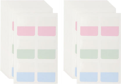 PATIKIL Clear Index Sticky Tabs, 120 Pcs Large Transparent Sticky Notes Bookmarks Planner Stickers Page Tabs for Office Notebooks File Folder Ledger Book, Gradient Green