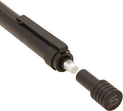 STAEDTLER 35-03B Mechanical Pencil, 0.01 inch (0.3 mm), All Black