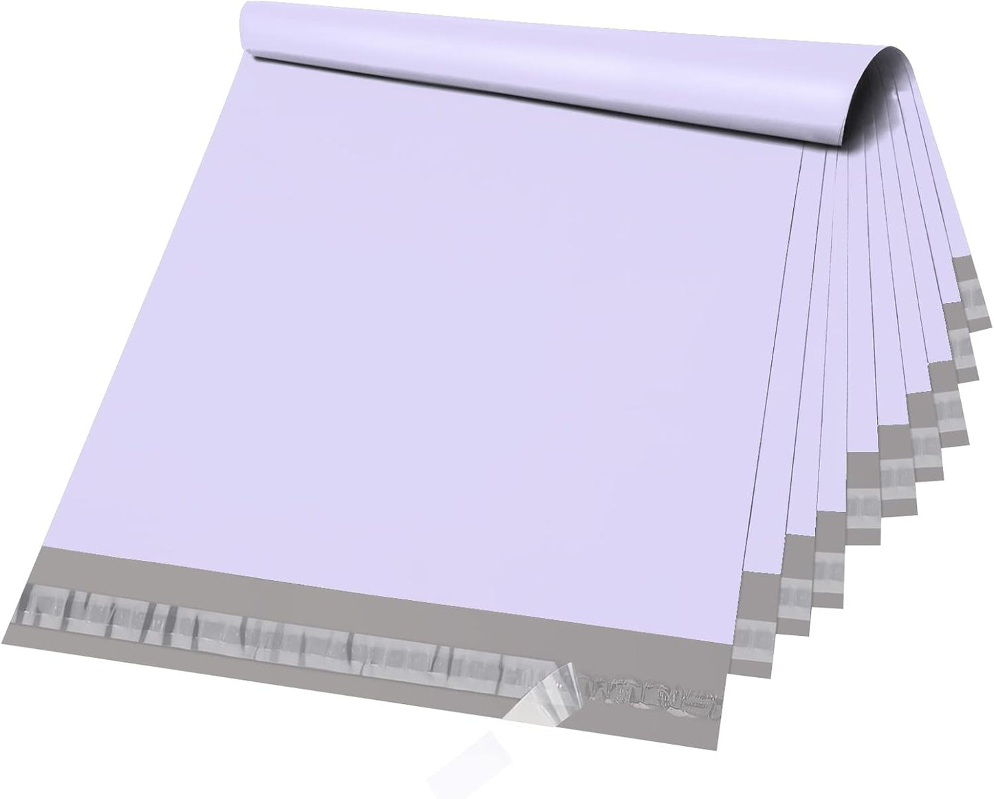 Metronic White Poly Mailers 14.5x19 100 Pack, Large Shipping bags Self-Seal Shipping Envelopes , Packaging Envelope for Small Business, Boutique, Clothing