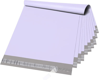 Metronic White Poly Mailers 14.5x19 100 Pack, Large Shipping bags Self-Seal Shipping Envelopes , Packaging Envelope for Small Business, Boutique, Clothing