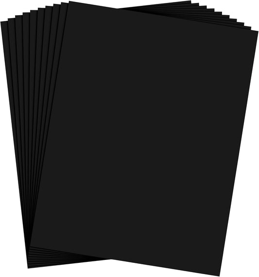 Heavy Weight 110lb Cover Cardstock White Certificate paper, Goefun 24 Pack White Card Stock 8.5x11 for Cards Making, Office Printing, Paper Crafting