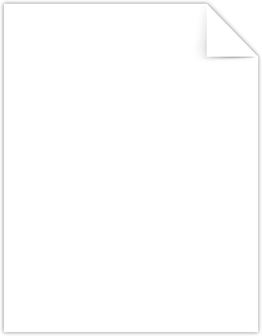 Neenah White Cardstock, 65 lb. 8.5" x 11", 235 Sheets, Thick and durable card stock for invitations, business cards, crafts and printing