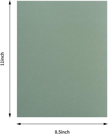 30 sheets Cardstock Paper 8 1/2 x 11 Inches for Crafts and Invitations (White/Red/Blue)