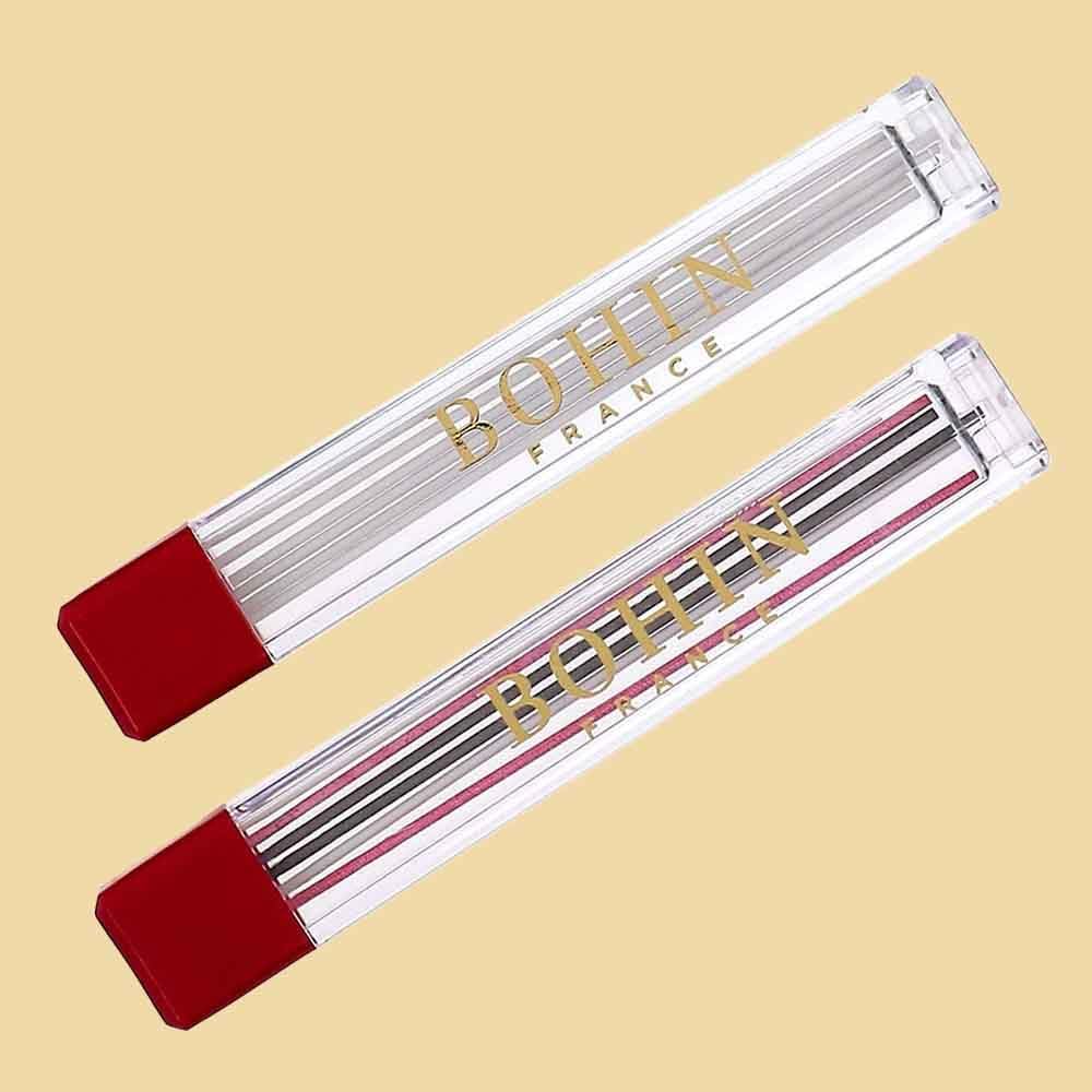 Mechanical Chalk Pencil Refill 6/Pkg-White (91478)