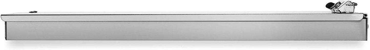 Blue Summit Supplies Aluminum Storage Clipboard, 1 Compartment, Clip for Letter Paper, Great for Office, Jobsite or Classroom