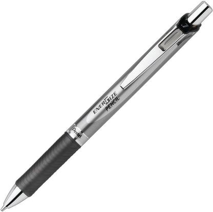 Pentel EnerGize Automatic Pencil with Lead and Erasers, 0.7mm, Assorted, 2 Pack (PL77LEBP2)