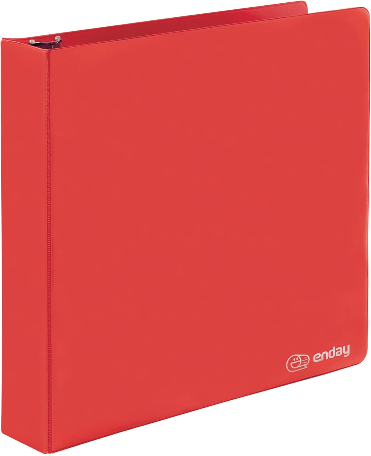 3 Inch Binder 3 Ring Binders Green, Slant D-Ring 3” Clear View Cover with 2 Inside Pockets, Heavy Duty Colored School Supplies Office and Home Binders – By Enday