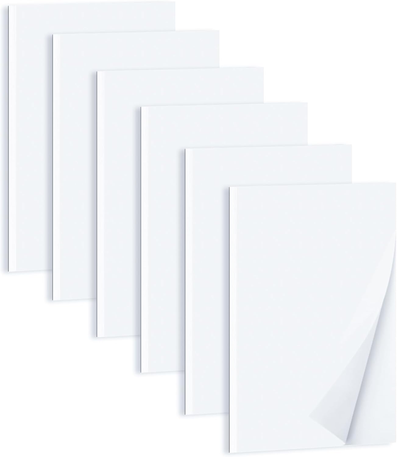 QiCheng Note Pads Memo Pads Small Notepad 50 Sheets 4X6 note pad Scratch Pads for Writing Blank Scratch Pads (12)