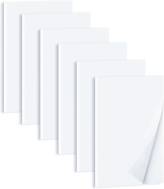 QiCheng Note Pads Memo Pads Small Notepad 50 Sheets 4X6 note pad Scratch Pads for Writing Blank Scratch Pads (12)