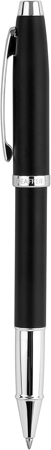 Sheaffer 100 Nickel Trim Rollerball, Matte Black Cap & Barrel (E1931751-30)