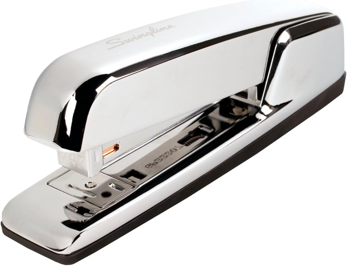 Swingline Stapler, 30 Sheet Capacity, 747 Business Stapler, Jam Free, Metal, Rio Red (74736)