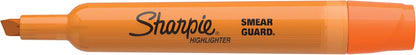Sharpie Tank Style Highlighters, Chisel Tip, Fluorescent Orange, Box of 12