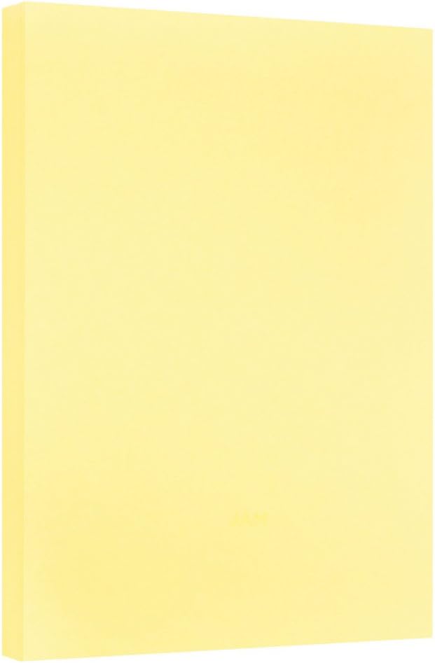 JAM PAPER Vellum Bristol 65lb Cardstock - 8.5 x 11 Coverstock - 147 gsm - Cream - 50 Sheets/Pack