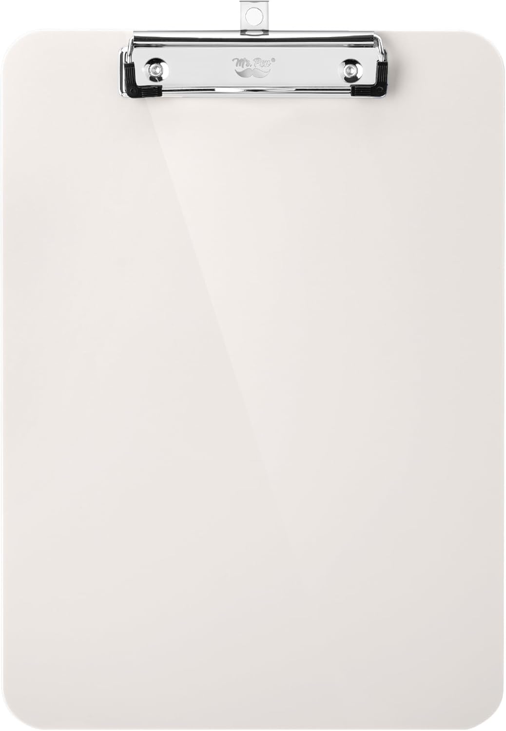 Mr. Pen- Plastic Clipboard, Letter Size, Black, Clipboard Plastic, Low-Profile Metal Clip with Retractable Hanging Hole