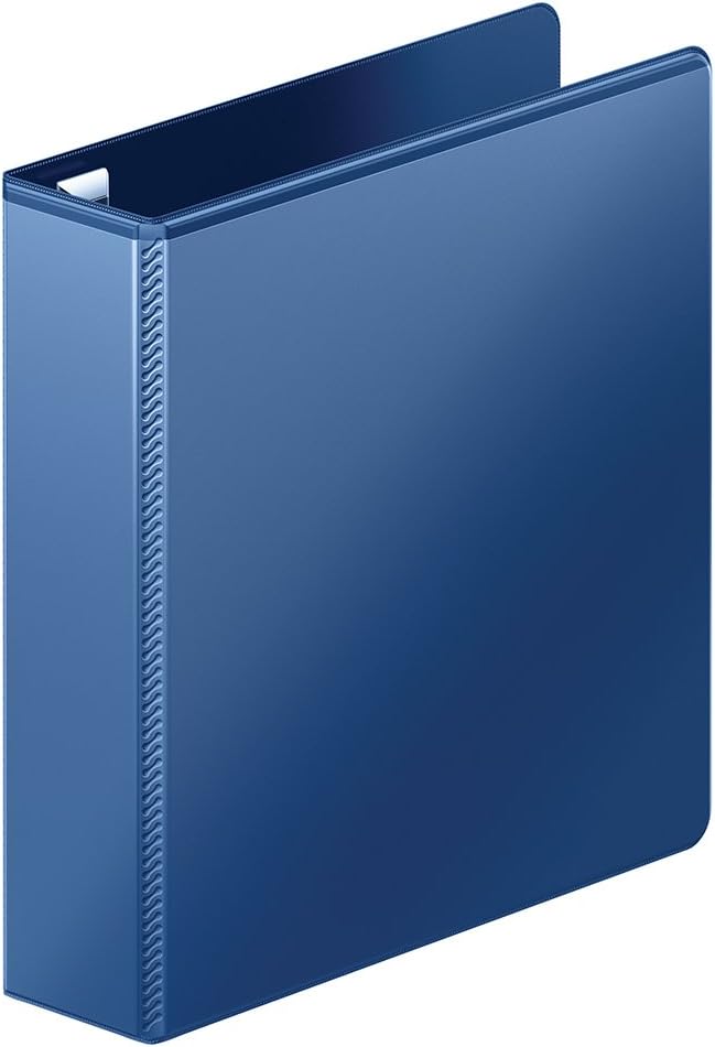 Wilson Jones 3 Ring Binder 4 Inch, Ultra Duty D-Ring View Binder with Extra Durable Hinge, Customizable, Black (W86641)