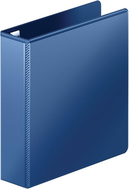 Wilson Jones 3 Ring Binder 4 Inch, Ultra Duty D-Ring View Binder with Extra Durable Hinge, Customizable, Black (W86641)
