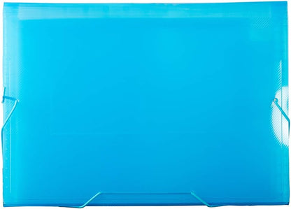 JAM Paper Accordion Folders - 13 Pocket Plastic Expanding File - Legal Size - 10 x 15 - Red - Sold Individually