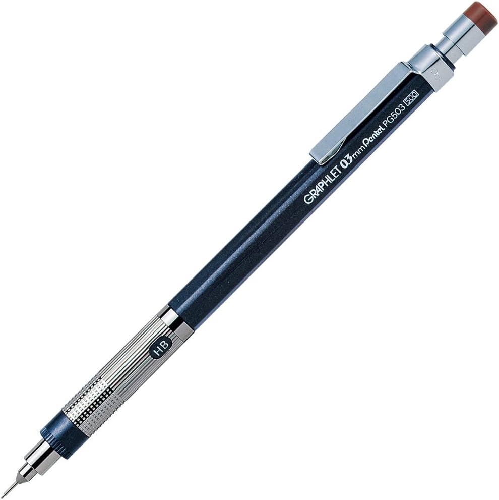 Pentel Graphlet Mechanical Pencil, 0.9mm (PG509-GD)