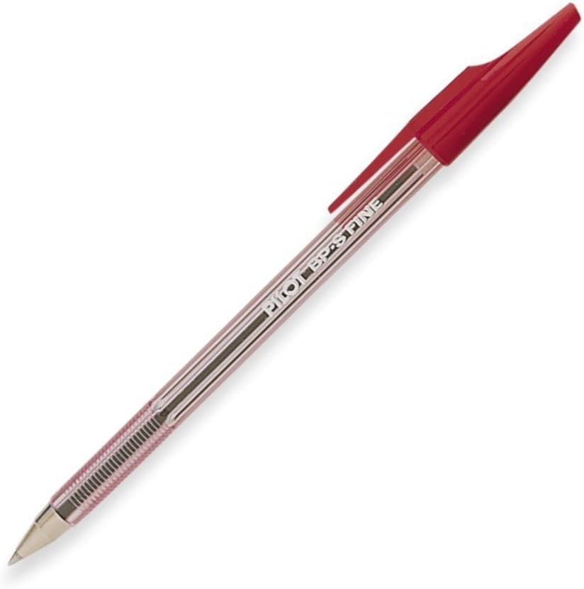 PILOT The Better Ball Point Pen Refillable Ballpoint Stick Pens, Medium Point, Blue Ink, 12-Pack (36711)