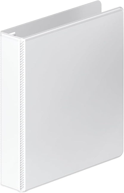 Wilson Jones 3 Ring Binder 4 Inch, Ultra Duty D-Ring View Binder with Extra Durable Hinge, Customizable, Black (W86641)