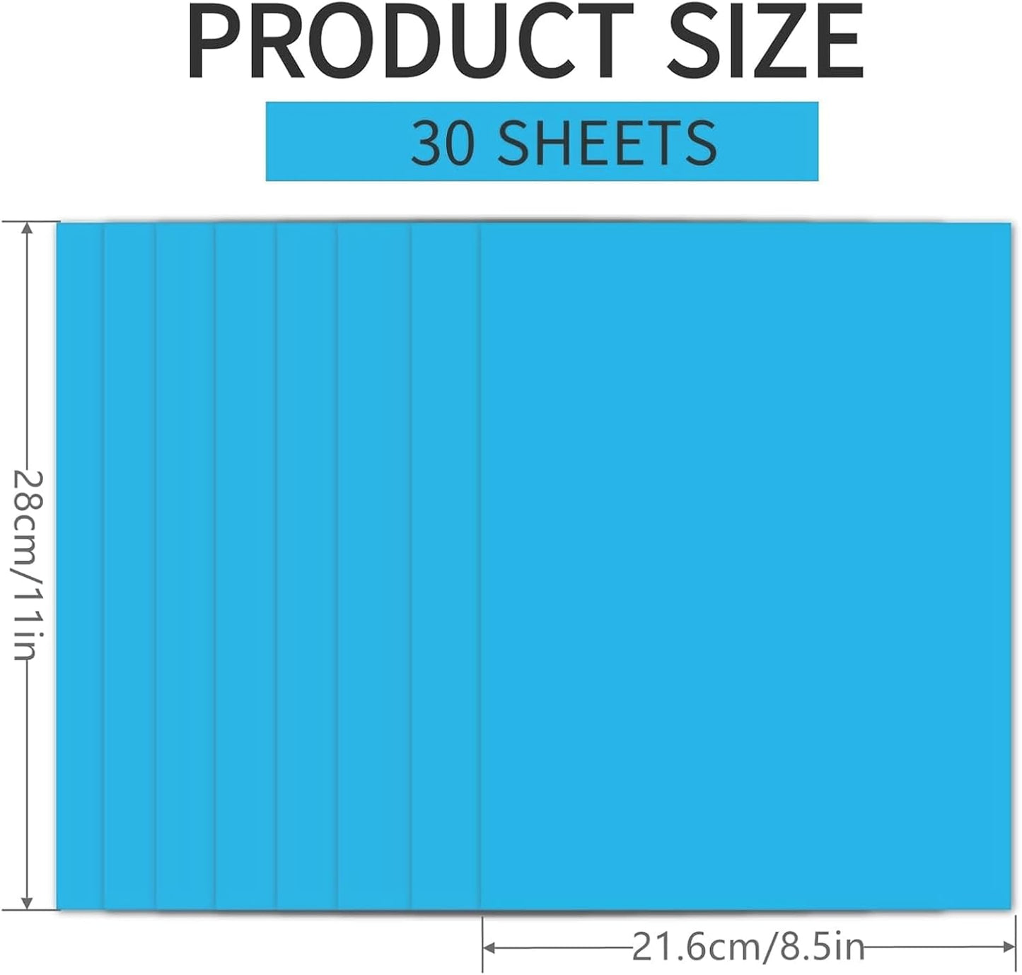 30 Sheets Sage Green Cardstock 8.5'' x 11'', 250gsm/92lb Heavyweight Cover Cardstock Paper, Thick and Smooth Card Stock Perfect for Invitations, Menus, Crafts, DIY Cards, Arts and Crafts