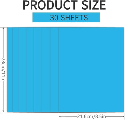 30 Sheets Sage Green Cardstock 8.5'' x 11'', 250gsm/92lb Heavyweight Cover Cardstock Paper, Thick and Smooth Card Stock Perfect for Invitations, Menus, Crafts, DIY Cards, Arts and Crafts
