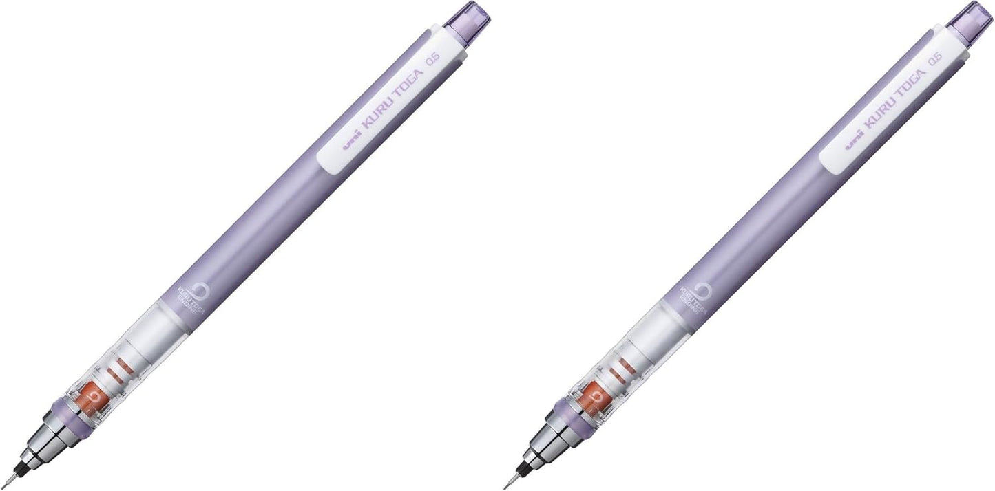 uni Kurutoga Mechanical Pencil Standard, 0.5mm, Black (M54501P.24)