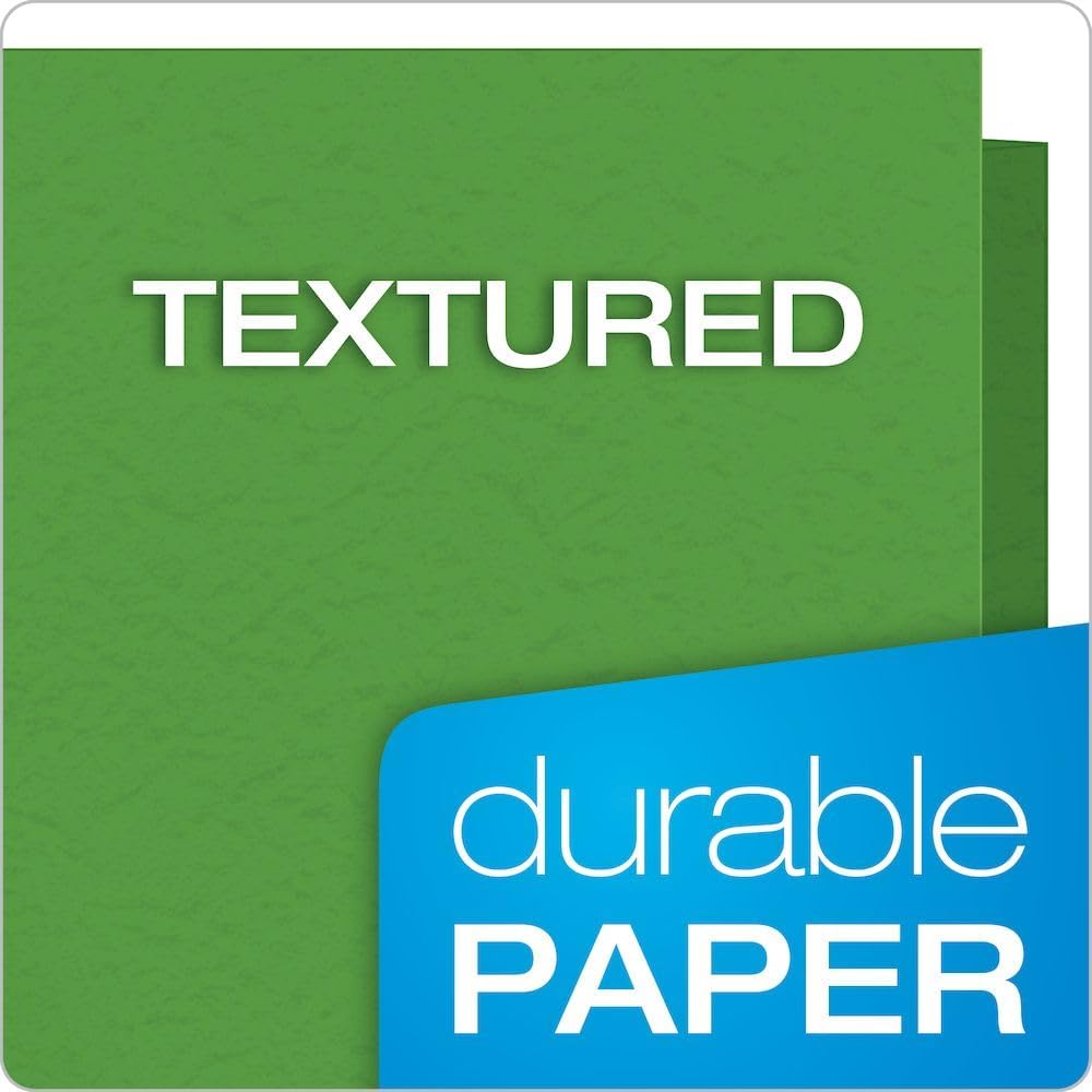 Oxford Two-Pocket Folders w/Fasteners, Red, Letter Size, 25 per Box (57711)