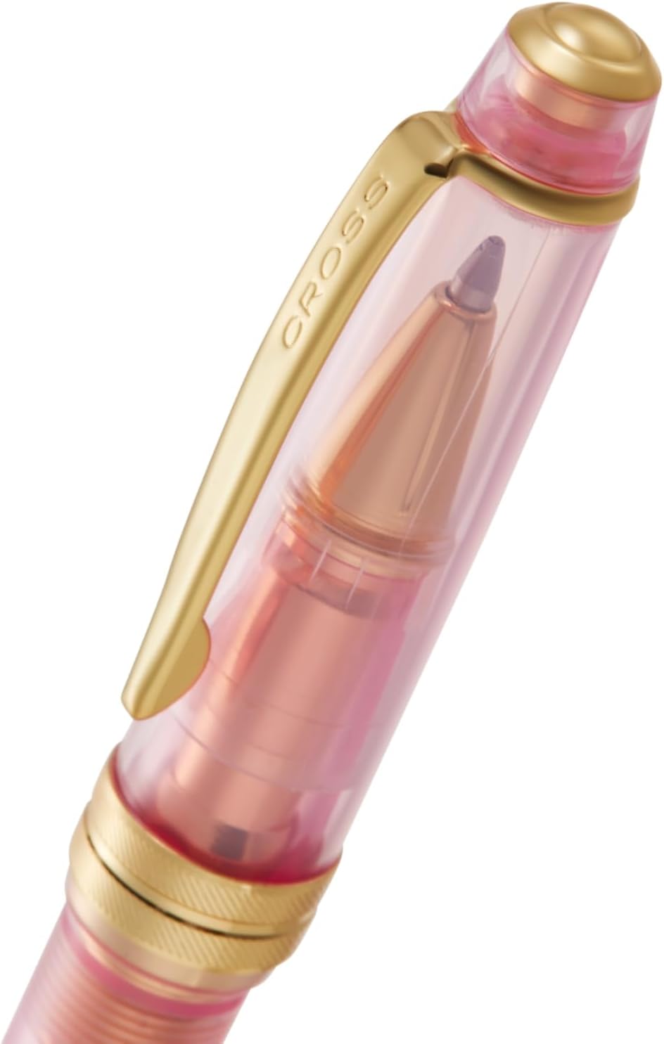 Cross Bailey Light Refillable Ballpoint Pen Presented in a Everyday Gift Box - Medium Point, Black Ink, Polished Green