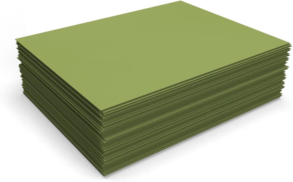 LUXPaper 8.5" x 11" Paper | Letter Size | Pastel Canary Yellow | 60lb. Text | 50 Qty