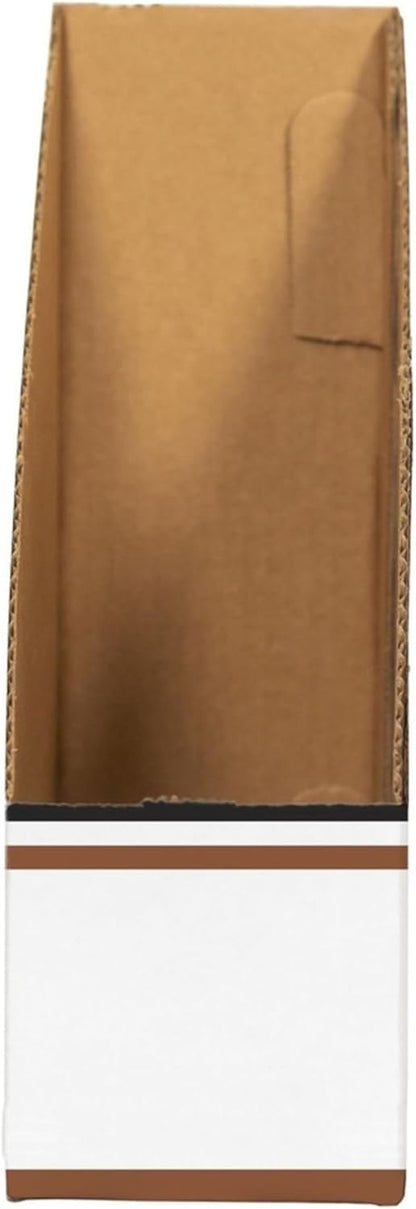 Bankers Box Magazine File Holders, Oversized Letter, Wood Grain, 12 Pack (07224)