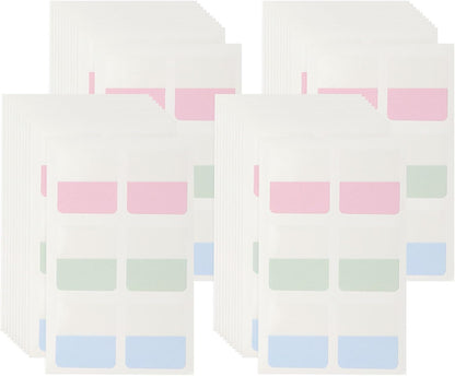 PATIKIL Clear Index Sticky Tabs, 240 Pcs Large Transparent Sticky Notes Bookmarks Planner Stickers Page Tabs for Office Notebooks File Folder Ledger Book, Gradient Purple