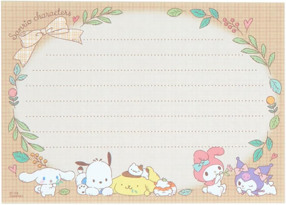 Sanrio Hello Kitty 8 Design Memo 016942